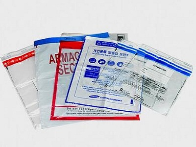We have a wide range of tamper evident security bags