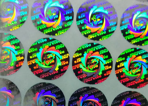 How To Print Your Own Holographic Stickers