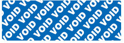 Partial-transfer VOID sticker